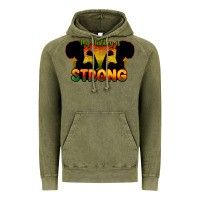 Vintage Olive My history is strong Vintage Hoodie - HowdyJamesFarm