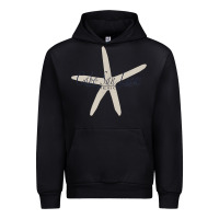 Black CABO SAN LUCAS Mexico Souvenir Travel Gift Starfish Urban Hoodie - trangStudio