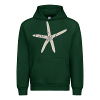Forest Green CABO SAN LUCAS Mexico Souvenir Travel Gift Starfish Urban Hoodie - trangStudio