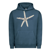 Pigment Midnight Navy CABO SAN LUCAS Mexico Souvenir Travel Gift Starfish Urban Hoodie - trangStudio