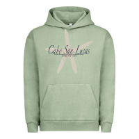 Pigment Oil Green CABO SAN LUCAS Mexico Souvenir Travel Gift Starfish Urban Hoodie - trangStudio