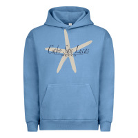Pigment Pebble Blue CABO SAN LUCAS Mexico Souvenir Travel Gift Starfish Urban Hoodie - trangStudio
