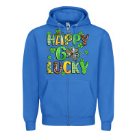 True Royal happy go lucky Zipper Hoodie - Artiststas