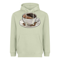 Matcha coffee  americano Heavyweight Hoodie - BarkalooDesign
