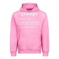 Fuchsia Pink Grandpa Gift for Gramps, Fathers Day Birthday Gift Idea Urban Hoodie - trangStudio