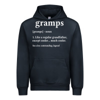 Navy Grandpa Gift for Gramps, Fathers Day Birthday Gift Idea Urban Hoodie - trangStudio