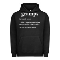 Pigment Black Grandpa Gift for Gramps, Fathers Day Birthday Gift Idea Urban Hoodie - trangStudio