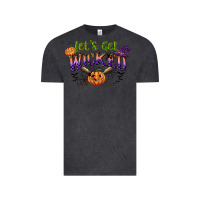 Vintage Black lets get wicked Vintage Tee - CowGirlArtShop