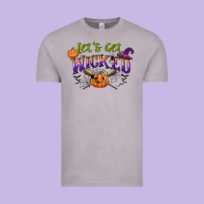 Lets Get Wicked Vintage Tee Designed By Cowgirlartshop
