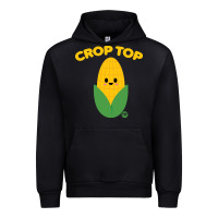 Black corn t  shirt c r o p t o p t  shirt Urban Hoodie - trangStudio