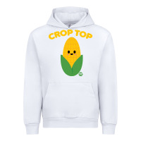 White corn t  shirt c r o p t o p t  shirt Urban Hoodie - trangStudio