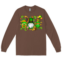 Chestnut St. Patrick's Day gnomes Long Sleeve Tee - OliviaCreatesArt