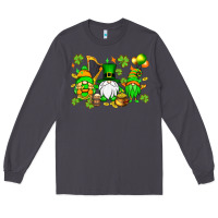 Smoke St. Patrick's Day gnomes Long Sleeve Tee - OliviaCreatesArt