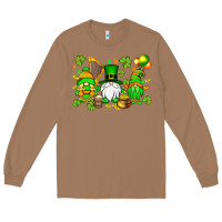 Toasted Coconut St. Patrick's Day gnomes Long Sleeve Tee - OliviaCreatesArt