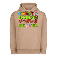 Pigment Burro candy makes everything better Urban Hoodie - AdoDesignShop