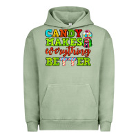 Pigment Oil Green candy makes everything better Urban Hoodie - AdoDesignShop