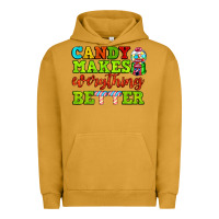 Pigment Peanut Butter candy makes everything better Urban Hoodie - AdoDesignShop