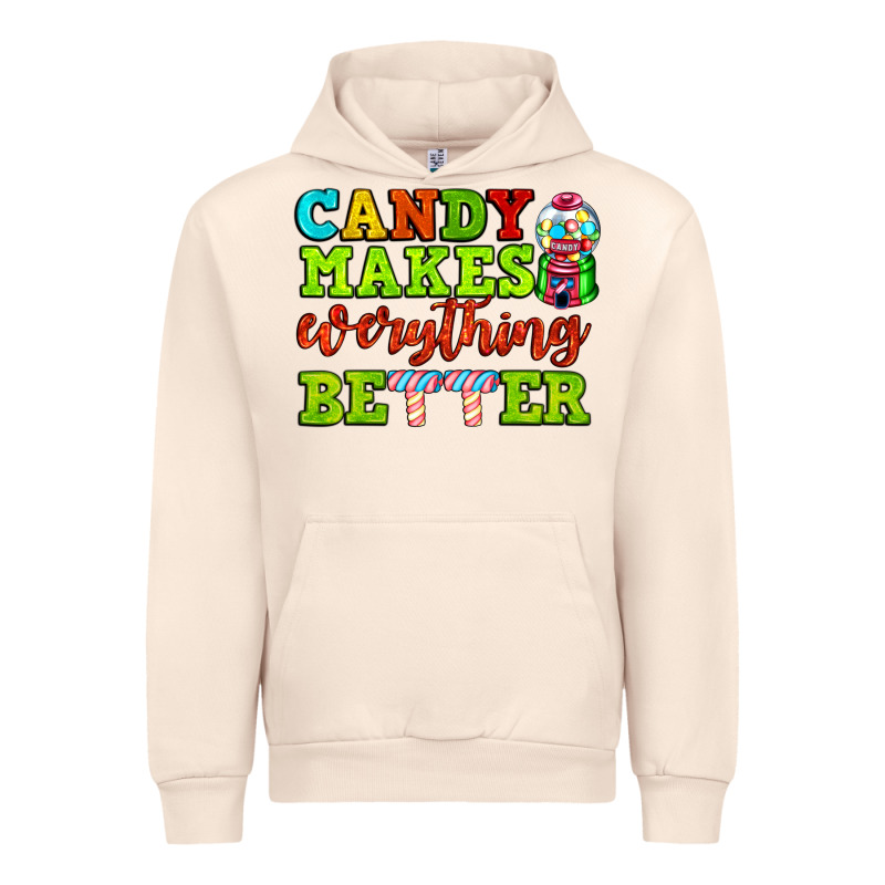 Candy Makes Everything Better Urban Hoodie by AdoDesignShop | Teevron