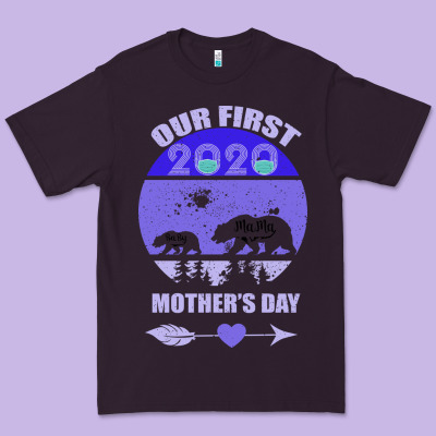 Our First Baby Mama Mother S Day Premium Tee Designed By Bettercallsaul