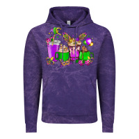 Cloud Purple Mardi Gras coffee cups Vintage Hoodie - HowdyJamesFarm