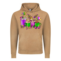 Vintage Camel Mardi Gras coffee cups Vintage Hoodie - HowdyJamesFarm