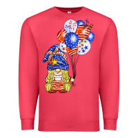 Cardinal patriotic gnome balloon Premium Sweatshirt - BarkalooDesign