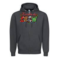 Smoke friendsmas crew Zipper Hoodie - Artiststas