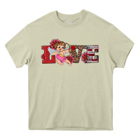 Mossy valentine's day cupid sunflowers love Heavy Core Tee - RanaPortraitStore