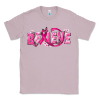 Lilac Cancer Believe Classic Tee - NancyCooperArtShop