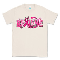 Natural Cancer Believe Classic Tee - NancyCooperArtShop