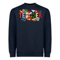 Christmas Teacher Heavyweight Sweatshirt | Teevron