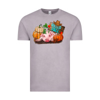 Vintage Zinc Hello fall pig Vintage Tee - RanaPortraitStore
