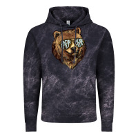 Cloud Black Papa Bear Vintage Hoodie - HowdyJamesFarm