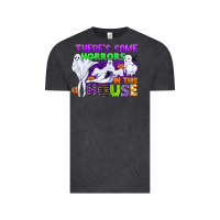 Vintage Black there is some horrors in this house Vintage Tee - CowGirlArtShop
