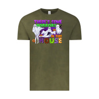 Vintage Olive there is some horrors in this house Vintage Tee - CowGirlArtShop