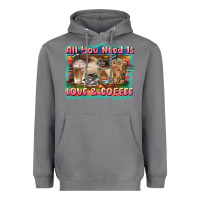 Storm all you need is love & coffee Heavyweight Hoodie - BarkalooDesign