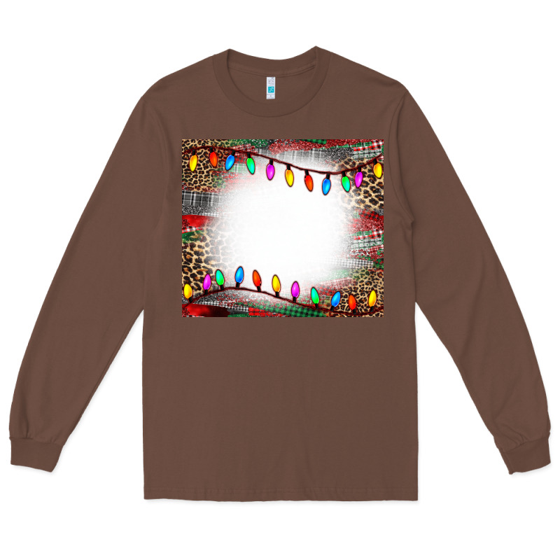 Christmas Bleach Effect Tumler Long Sleeve Tee by CowCowDesign | Teevron