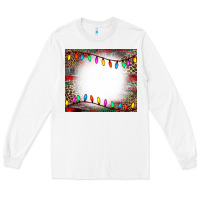 White christmas bleach effect tumler Long Sleeve Tee - CowCowDesign