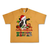 Peanut Butter merry christmas heifer cow Urban Heavy Tee - CowGirlArtShop