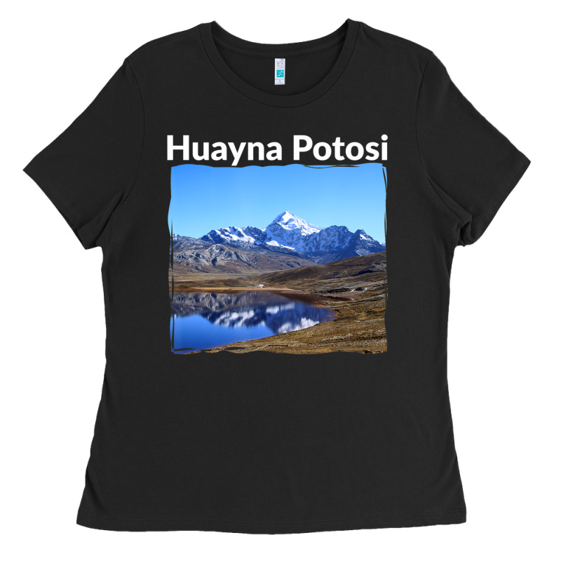 Bolivia Huayna Potosi Mountain Andes Art Ladies Tee by trangStudio | Teevron