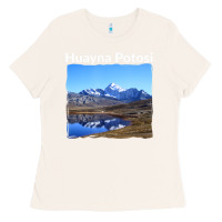 Bone Bolivia Huayna Potosi Mountain Andes Art Ladies Tee - trangStudio
