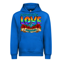 Cobalt in valentines day love is everywhere Urban Hoodie - AdoDesignShop