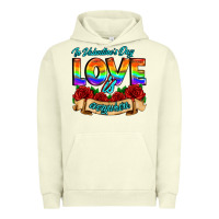 Pigment Pistachio in valentines day love is everywhere Urban Hoodie - AdoDesignShop
