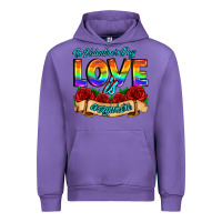 Tulip in valentines day love is everywhere Urban Hoodie - AdoDesignShop