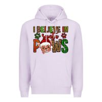Lilac i believe in santa paws chihuahuha Premium Hoodie - Jasminsmagicworld