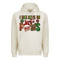 Oatmeal Heather i believe in santa paws chihuahuha Premium Hoodie - Jasminsmagicworld