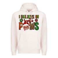 Pale Pink i believe in santa paws chihuahuha Premium Hoodie - Jasminsmagicworld