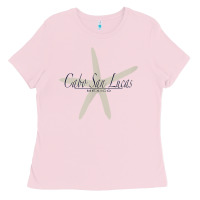 Bubblegum Pink CABO SAN LUCAS Mexico Souvenir Travel Gift Starfish Ladies Tee - trangStudio