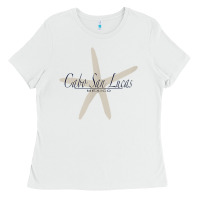 White CABO SAN LUCAS Mexico Souvenir Travel Gift Starfish Ladies Tee - trangStudio
