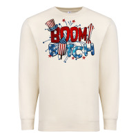 Boom Bitch 4th Of July Premium Sweatshirt | Teevron